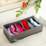 3 in 1 Underwear Bras Socks Storage Organizer Folding Box 6/7/24 Grids Container Boxes