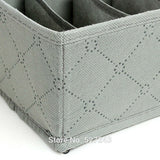 3 in 1 Underwear Bras Socks Storage Organizer Folding Box 6/7/24 Grids Container Boxes