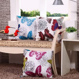 Lovely Butterfly Throw Pillow Cover 44 x 44 cm
