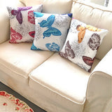 Lovely Butterfly Throw Pillow Cover 44 x 44 cm