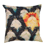 7 Style Color Cat Throw Pillow Cover 45 X45 CM