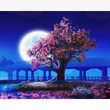 Romantic Moon Moder DIY Painting By Numbers (40x50cm)