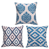 Wave Striped Line Pattern Throw Pillow Case 45 cm