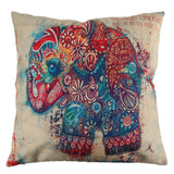 45 cm Colorful Elephant Throw PillowCases