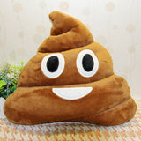 Cute Emoji Poo Shape Pillow Cushion Stuffed Plush Toy