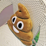 Cute Emoji Poo Shape Pillow Cushion Stuffed Plush Toy