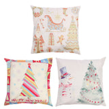 45 x 45 cm Colorful Christmas  Pillow Covers
