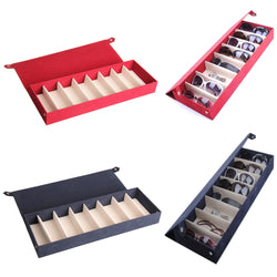 Original Storage Display Grid Case Box for Eyeglass Sunglass 48.5 x 17.5 x 6CM