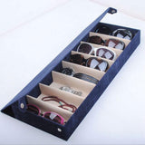 Original Storage Display Grid Case Box for Eyeglass Sunglass 48.5 x 17.5 x 6CM