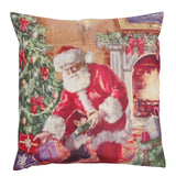 5 Style Santa Claus Throw Pillow Cover 45 x 45cm