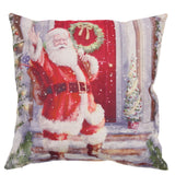 5 Style Santa Claus Throw Pillow Cover 45 x 45cm