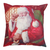 5 Style Santa Claus Throw Pillow Cover 45 x 45cm