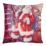 5 Style Santa Claus Throw Pillow Cover 45 x 45cm