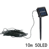 50-100 LEDs Solar Power Fairy Lights Holiday Lighting Decoration