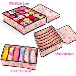 Sock Bra Underwear Ties Drawer Closet Drawer Organizer Storage Box