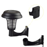 UV LED Solar Powered, Anti Mosquito Insect Pest Bug Zapper Killer Trapping Lantern Lamp