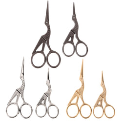 Alloy Vintage Floral Pattern Scissors Seamstress Plum Blossom Tailor Scissor