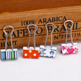 24pcs Colorful Metal Binder Clips Note Letter Paper File Document Folder