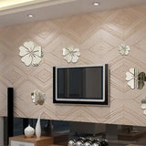 25 pcs Flower Pattern Wall Sticker 3D