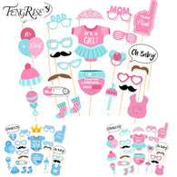25Pcs/1set Boys Girl Birthday Decorations