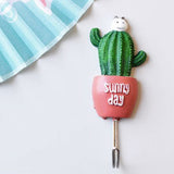 2Pcs Super Bearing Imitation Plant Article Storage Hook Home Decoration