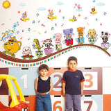 Lovely 3D Cartoon Animal Wall Stickers