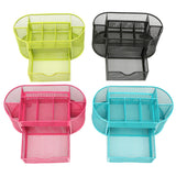 Desk Metal Tray Organizer Office Supplies Storage Pen Holder