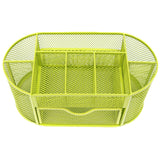Desk Metal Tray Organizer Office Supplies Storage Pen Holder
