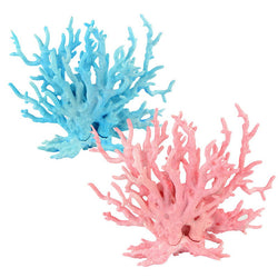 2017 New Plastic Vivid Coral Decoration Aquarium