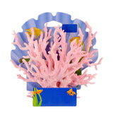 2017 New Plastic Vivid Coral Decoration Aquarium