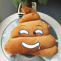 Cute Emoji Poo Shape Pillow Cushion Stuffed Plush Toy