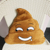 Cute Emoji Poo Shape Pillow Cushion Stuffed Plush Toy