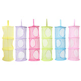 3 Shelf Hanging Storage Bag For Toys 75 x 26cm