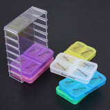 Colorful Design Medicine Weekly Storage Pill 7 Day Boxs