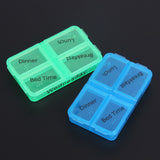 Colorful Design Medicine Weekly Storage Pill 7 Day Boxs