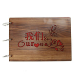 Wood Cover Albums Handmade