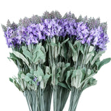 5 Branches/10 heads Silken Fabric Artificial Flower Bouquet Fake Leaf