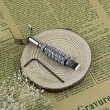DIY Handmade Leather Tools Rotating Carving Knife With Blade 8 cm