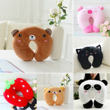 New Multi-Color Cartoon Baby Pillow U Shape Headrest Cartoon