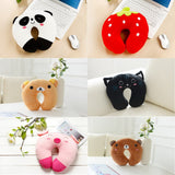 New Multi-Color Cartoon Baby Pillow U Shape Headrest Cartoon