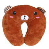 New Multi-Color Cartoon Baby Pillow U Shape Headrest Cartoon
