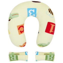 New Cute Baby Pillow U Shape Headrest Cartoon Design Kids Baby