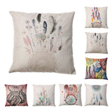 43 cm Colour Dream Catcher Throw Pillows Cover