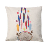 43 cm Colour Dream Catcher Throw Pillows Cover