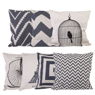 43cmx43cm Decorative Pillow Cover Style Back