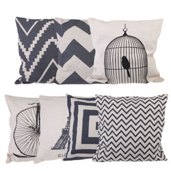 43cmx43cm Decorative Pillow Cover Style Back