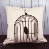 43cmx43cm Decorative Pillow Cover Style Back