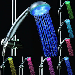 Hot Selling Romantic Rain Shower Bathroom Glow LED Shower Head
